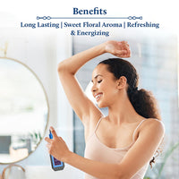 Blue Nectar Niraa Udupi Jasmine Body Mist for Long-Lasting Freshness and Relaxation (100ml)