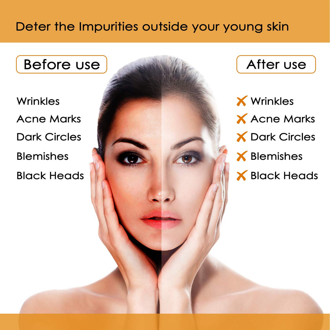 NutriGlow Papaya Fruit Facial Kit for Men, Women for Glowing Skin (250 gm + 10 ml)