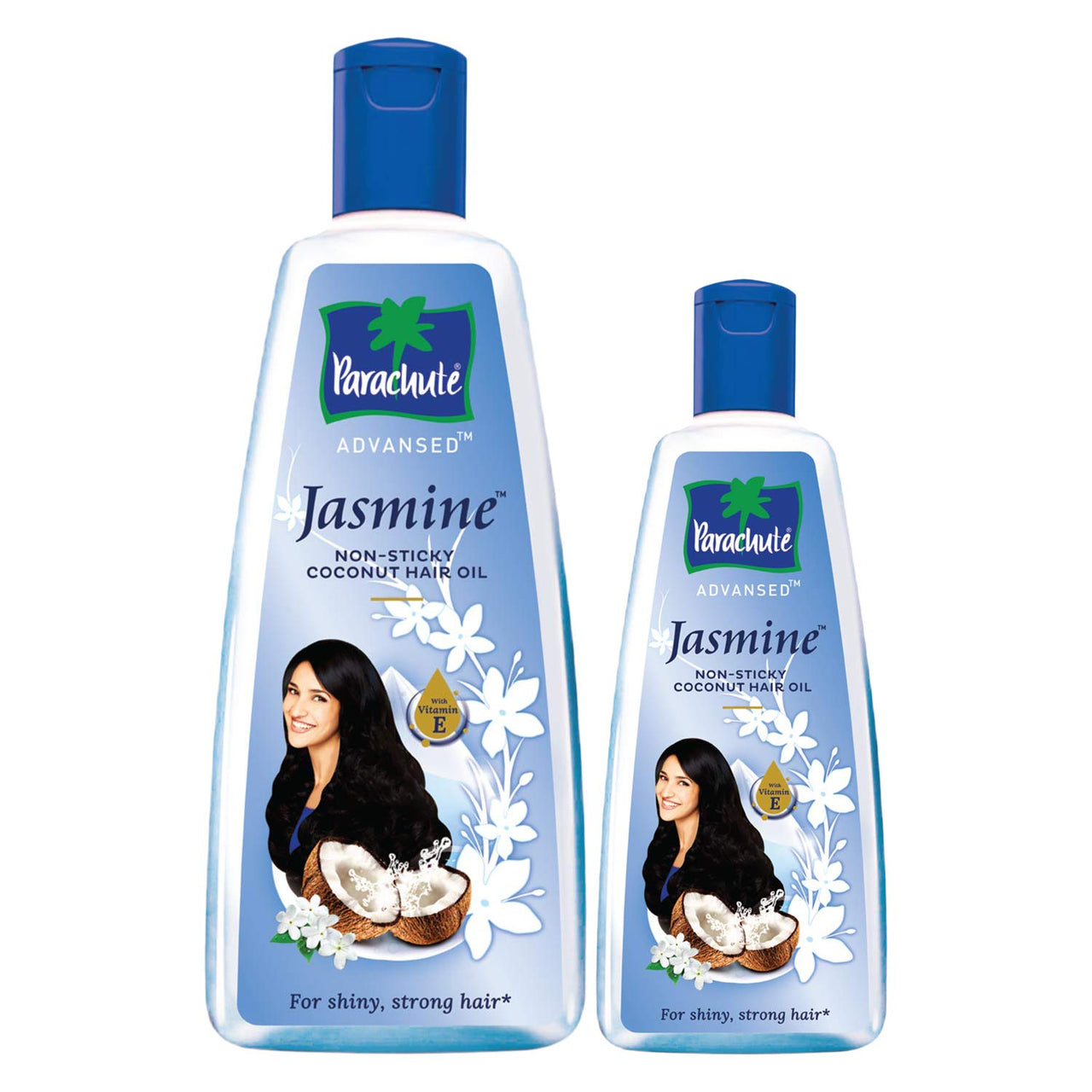 Parachute Advansed Jasmine Coconut Hair Oil, 400ml (Free 90ml) & Parachute Advansed Gold Coconut Hair Oil, 400 ml
