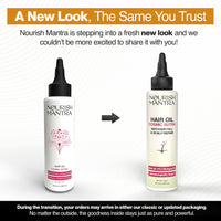 Nourish Mantra Cosmic Sutra Hair Oil for Hair Growth & Hair Fall Control – 73% Olive Oil Ayurvedic Herbal Blend with Bhringraj, Amla, Moringa, Coconut & Argan – 100ml