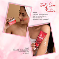 Bryan & Candy Strawberry Bath Tub Essentials| Gift Set For Women And Men | Complete Home Spa Experience