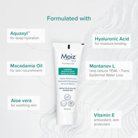 Moiz LMF 48 Lotion | 48 Hour Long-Lasting Moisturizer | Formulated with 17 Moisturizers | Non-Comedogenic | Paraben & Cruelty-Free - 75ml