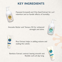 True Frog’s Ultra Defined Curls Bundle With Shampoo For Curls - 250 ml, Everyday Hair Conditioner - 250 ml, Curl Defining Cream - 150ml & Styling Gel for Curls - 150 ml - (Combo Pack of 4)