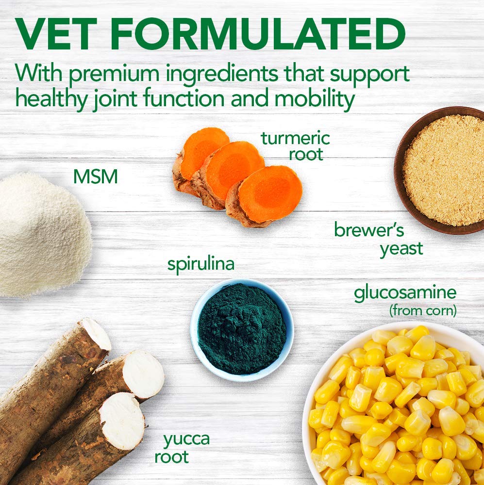 Vet's  Best Advanced Hip & Joint Dog Supplements, 90 Chewable Tablets 90 Tablets