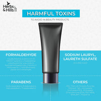 Herbs & Hills Organic Charcoal Face Wash - 100ml | Anti Pollution | Oil Control | For Dirt & Dullness | Face Wash for Oily & Acne Prone Skin | With Natural Coconut Oil, Aloe Vera & Lemon Oil Extract