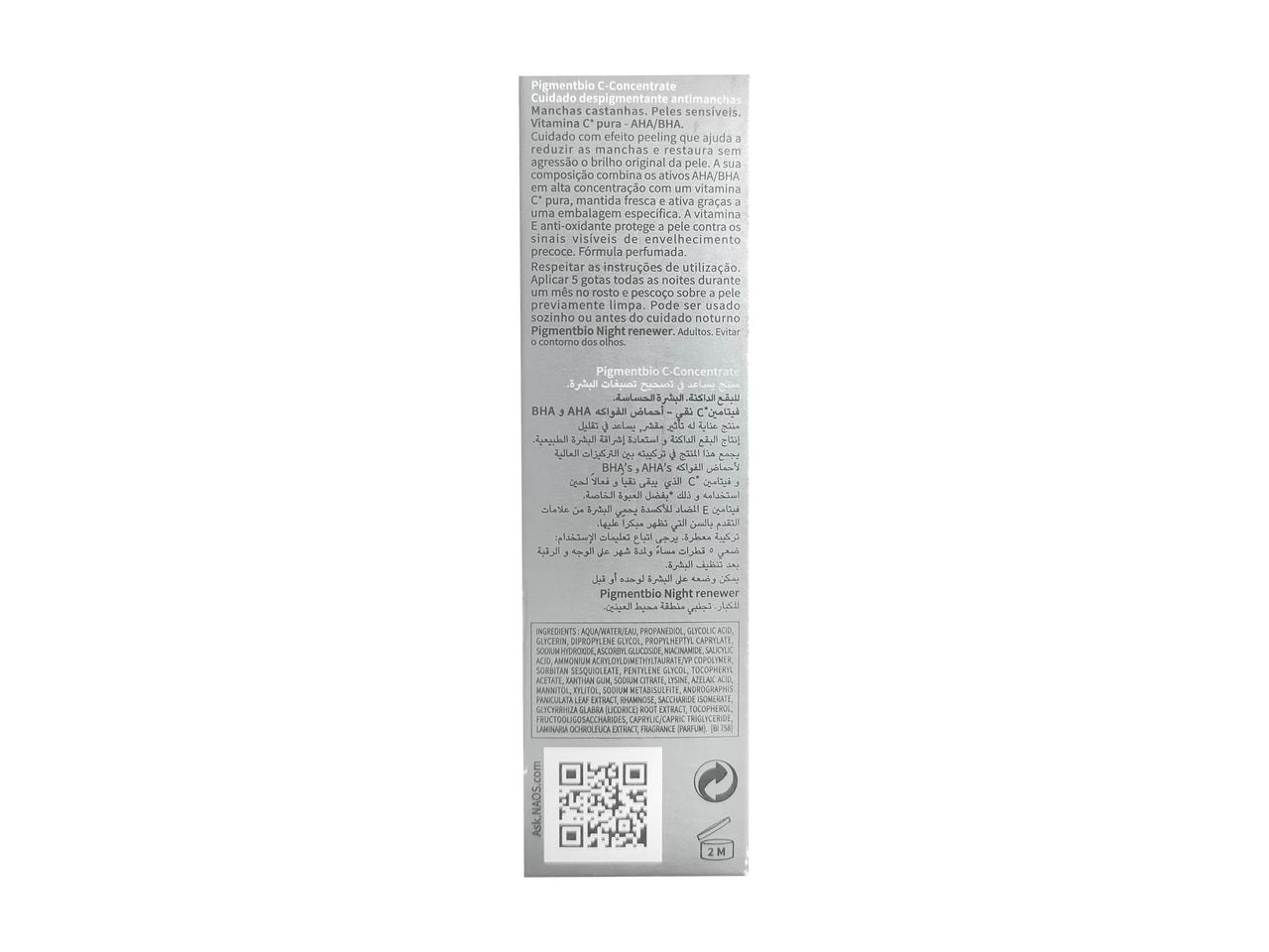 Bioderma Pigmentbio C- Concentrate Vitamin C Brightening Face Serum to correct Intense Pigmentation, 15 ml