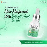 Lacto Calamine 2% Salicylic Acid Serum |30ml x 2 |Face Serum For Acne, Blackheads,Oil control & Open Pores | Serum For Clear Skin | Face Serum for Women & Men |Dermatologically Tested & Fragrance Free