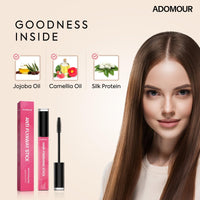 Adomour Hair Finishing Stick 15ml | Anti Frizz Hair Wax Stick Wand for Frizzy, Baby & Flyaway Hairs | Non-Sticky, Non-Greasy | Anti Flyaways Hair Styling Fix Gel for Women | All Hair Types