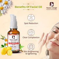 Passion Indulge - Pearl Light Skin Brightening Facial Oil for Clear Complextion -10ml