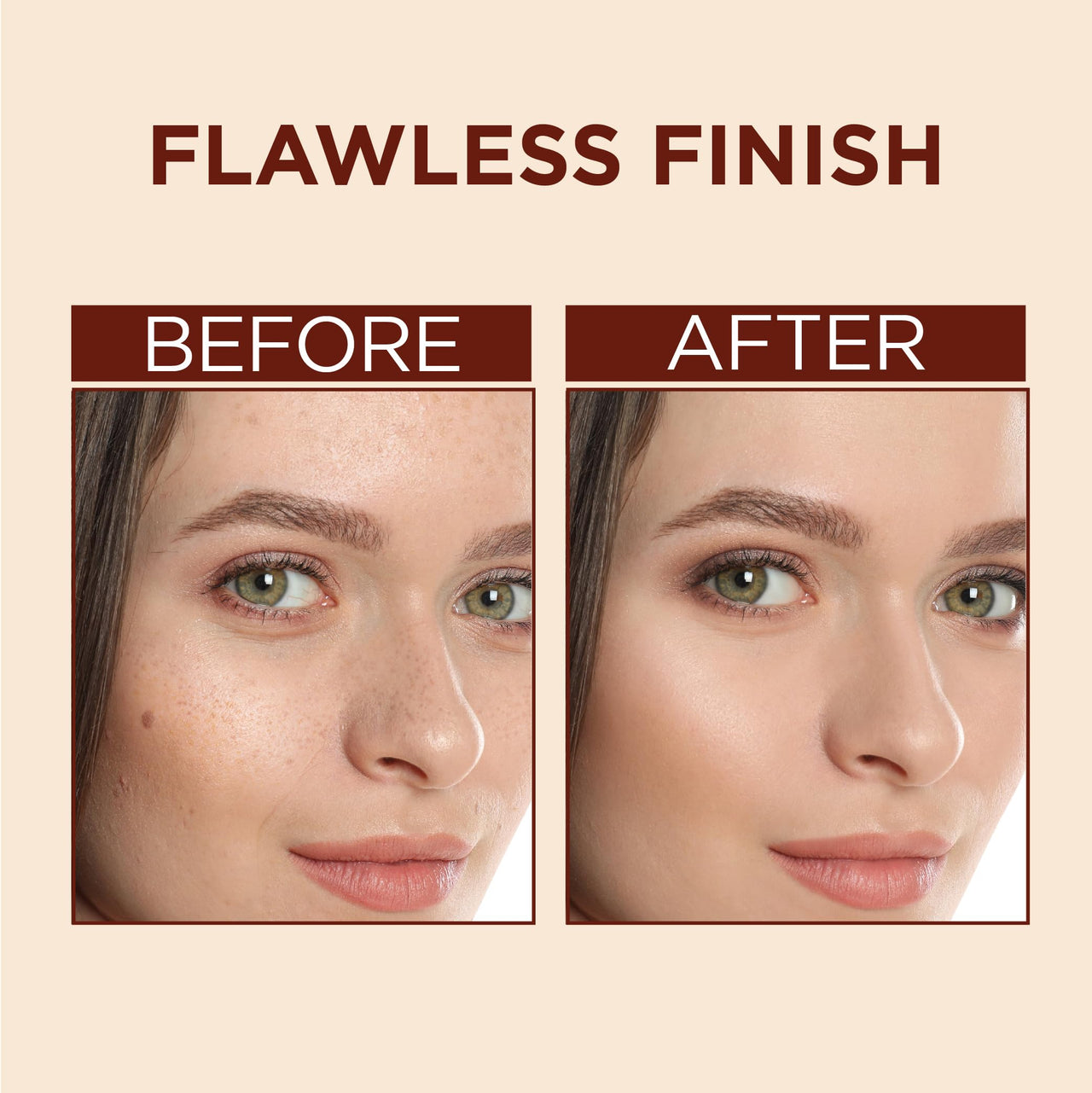 ZM Zayn & Myza Liquid Concealer for Face Makeup | Buildable Coverage | Easily Blendable | Conceals Dark Circles & Blemishes | Flawless Matte Finish, Sweatproof | Shade - Deep, 6 ml