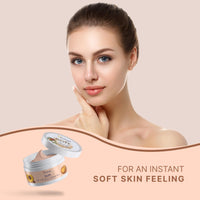 TryOnes Pure Peach Soft Light Moisturizing Cream With Vitamin E For All Skin Types 100% Natural, 0% Chemicals_Peach_50g
