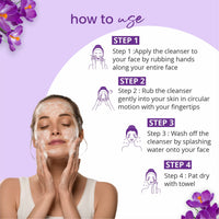 Globus Naturals Kumkumadi Skin Lightening Face Care Combo, Set of 4, Face Wash, Face Scrub, Face Cream & Face Pack