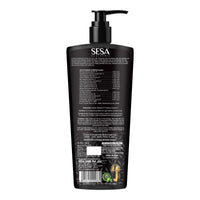 Sesa Ayurvedic Medicinal Shampoo Hairfall Control Anti Dandruff Shampoo Infused with 17 Ayurvedic Herbs Smooth & Shiny Hair For Men & Women (500 ml (Pack of 2))