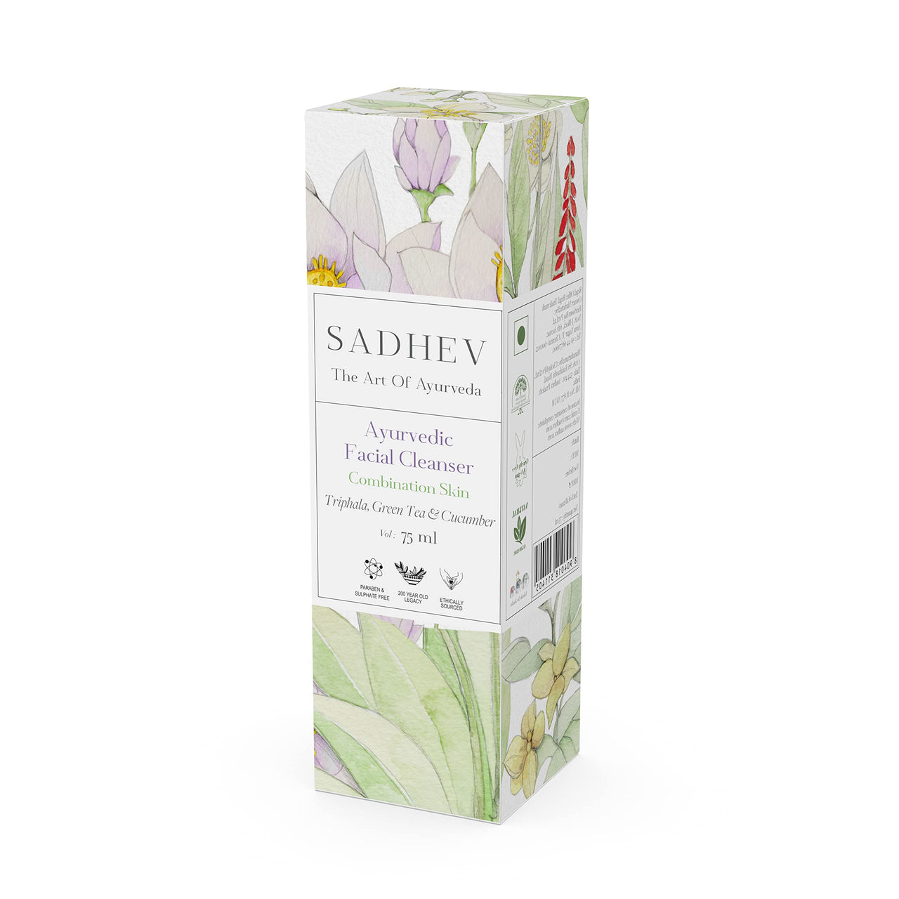 Sadhev Ayurvedic Facial Cleanser Combination Skin - 75ml