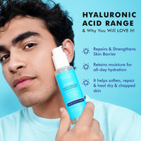 Conscious Chemist Daily Hydration Skincare Routine Kit For Normal To Dry Skin | Pack of 4 | 24H Hydration | Hyaluronic Acid | Face Wash, Serum, Face Moisturiser, Sunscreen