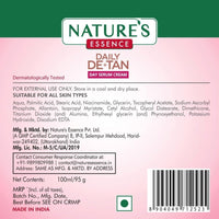 NATURES ESSENCE Daily De-Tan Day Serum Cream, 100 G