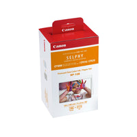 Canon RP-108 Color Ink/Paper Set, Compatible with Selphy CP910/CP820/CP1200/CP1300