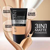 FACES CANADA Always On Glow Combo - All Day Hydra Matte Foundation - Absolute Ivory 012 (18 ml) + Strobe Cream - Rose Gold (18 ml) + Ultime Pro Makeup Fixer (50 ml) | Illuminating & Glowing Makeup Base | Long Lasting Makeup Setting Spray