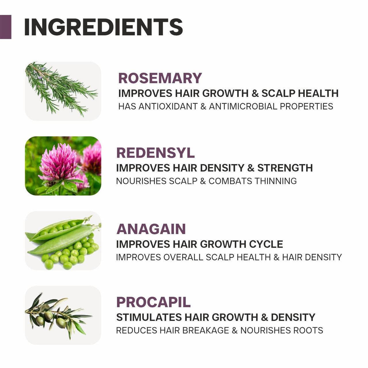 DERMATOUCH Rosemary Water Spray For Hair Growth (100 ml) | Advance 2% Actives Rosemary, Redensyl, Anagain + Procapil Hair Spray Mist for Hair Fall Control, Stimulates Hair Growth, Adds Shine , Strengthens Hair