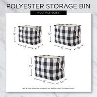 Bone Dry Pet Storage Collection Striped Paw Patch Bin, Small Rectangle, Rose