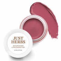Just Herbs Kumuda Indian White Water Lily Silicone-Free Conditioner&Ayurvedic, Natural Lip&Cheek Tint, Blush For Women-Sls, Chemical & Paraben Free For All Hair- 03 Pale Pink (Creamy Matte), 2 count
