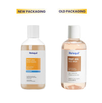 RE' EQUIL Fruit Aha Face Wash | Soap & Sulphate Free Cleanser | For Even & Brighter Skin Tone | Makes Skin Soft And Smooth | Gentle On Skin | All Skin Types | 200 Ml