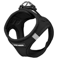 Voyager Step-in Air Dog Harness - All Weather Mesh Step in Vest Harness for Small and Medium Dogs and Cats by Best Pet Supplies - Harness (Black), M (Chest: 16-18