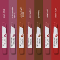 Shryoan Rich Color Non-Transfer Lipstick | Waterproof & Super Matte Finish | Long Stay Creamy Lipstick | Single Swipe Application (BERRY RUSH - 07)
