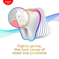 Colgate Total Advanced Health Anti-germ Toothpaste, 480g, Tooth Paste with 12-Hour Anti-Germ Protection, Whole Mouth Health (Combo Pack Offer)