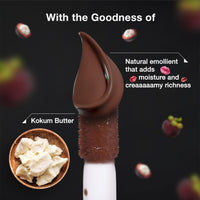 DAZLLER All Day Lipcolour|Moisturizing Matte Kokum Butter|Non-Transfer & Smudge-Proof|8Hr Stay|Liquid Lipstick For Women|DLC033 Alabaster|6G