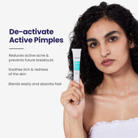 RE' EQUIL Acne Clarifying Gel With Salicylic Acid & Glycolic Acid | For Active Acne & Pimple Treatment | Pimple Removal Gel | Acne-Prone Skin | 20G