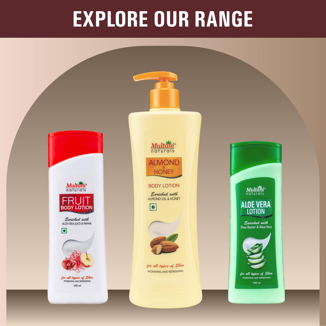 Natural BMultani Naturals Cocoa Body Lotion | Moisturising Body Lotion for Women & Men | Hydrating & Refreshing | Helps in Dryness Reduction & Softens The Skin | Paraben & SLS Free | 400 ML