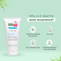 Sebamed Clear Face Care Gel | pH 5.5 |Non-sticky Moisturizer with Hyaluronic acid, Aloe Vera | Dermatologically & clinically tested | 50ml, Pack of 4
