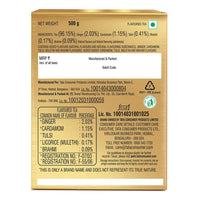 Tata Tea Gold Care 500 gram, Goodness Of Cardamom, Ginger Powder, Tulsi, Brahmi & Mulethi, Natural Ingredients, Exquisite Blend Of Tea, Rich In Taste, Black Tea