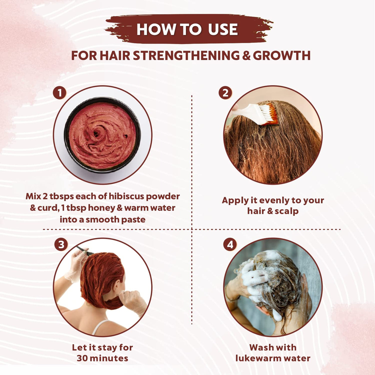 INDUS VALLEY Organic Hibiscus Powder | Hibiscus rosa-sinensis for Hair & Skin - (100g*2=200g)