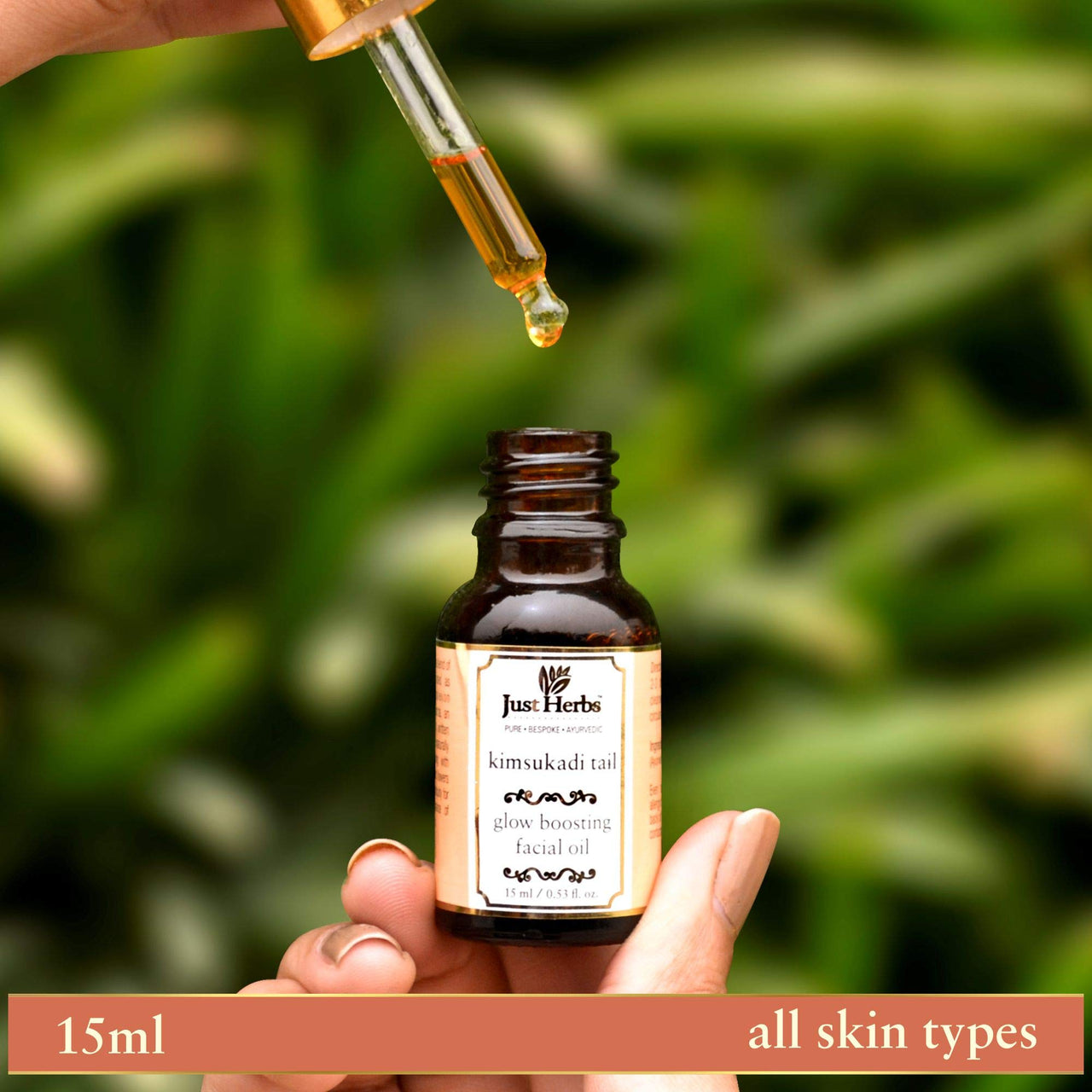 Just Herbs Glow Boosting Combo with Kansa Gua Sha & Kimsukadi Oil