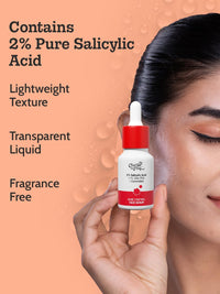Chemist At Play 2% Salicylic Acid Face Serum | Treats Active Acne | Controls Excess Oil | Removes Blackheads, Pimple & Dark Spots | Fades Acne Marks | Improves Skin Texture | 10ml