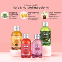 Bryan & Candy Luxurious Shower Gel Combo Kit,Gift Set For Women And Men | Ph5.5 Skin Friendly, Fresh Fragrances |