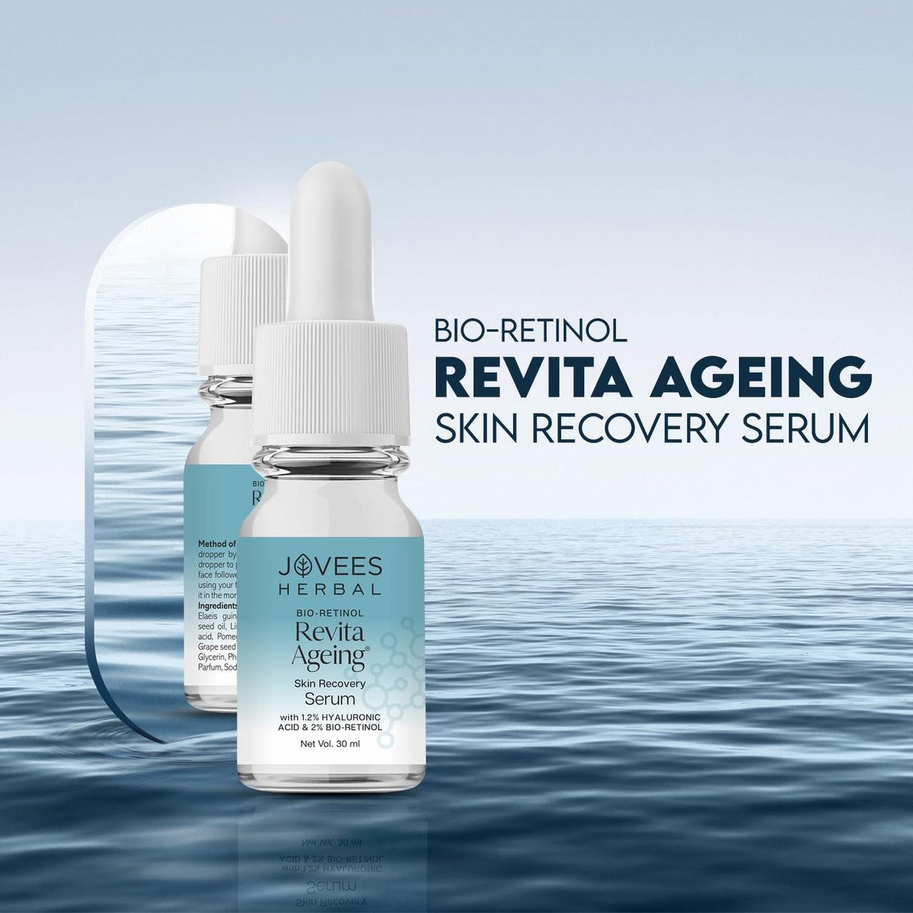 Jovees Herbal Papaya Face wash (50ml) + Shea butter Moisturiser (50g) + Sun Guard lotion SPF 60 PA+++ (50ml) + Bio-Retinol Revita Ageing Serum (30ml) Set Of 4