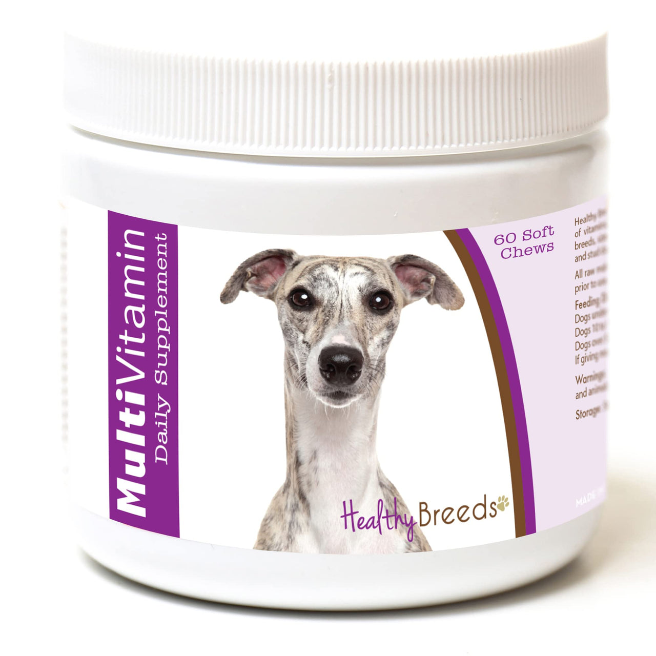 Healthy Breeds Whippet Multi-Vitamin Soft Chews 60 Count