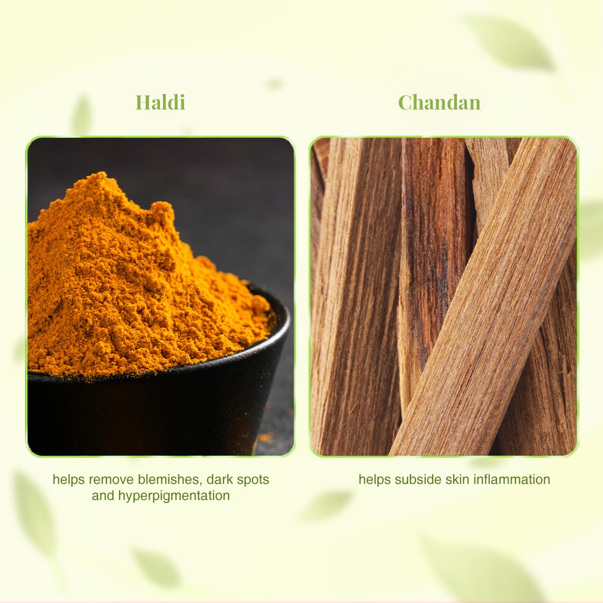 VLCC Ayurveda Skin Brightening Haldi & Chandan Face Wash - 100ml X 2 - For Skin Brightening | Paraben & Colorant Free | Chamomile Oil, Yastimadhu & Haridra Extract