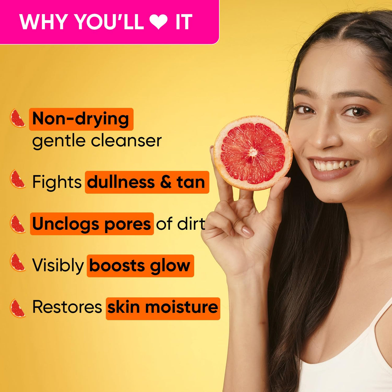 Dot & Key Vitamin C Daily Glow Boosting Skincare Combo (Vitamin C Moisturizer 60ml & Vitamin C Face Wash) | For Glowing Skin | For All Skin Types | For Women & Men