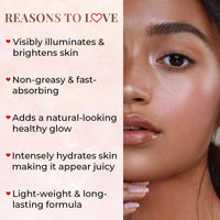 Just Herbs Lumi Glow Strobe Cream with Lotus & Sandalwood (Moonlit Gleam, 30 g)