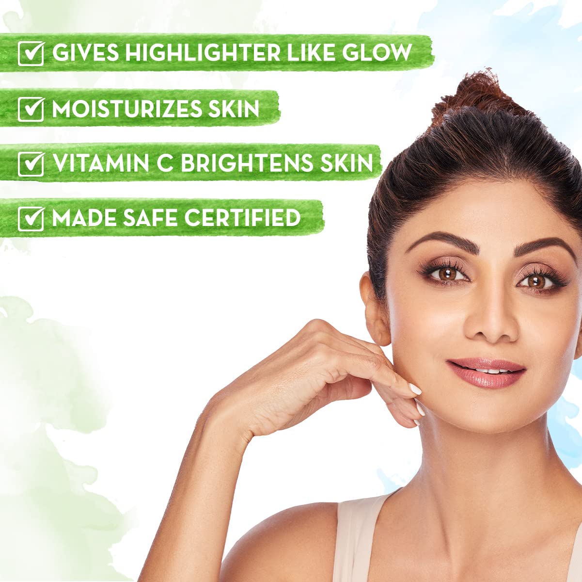 Mamaearth Vitamin C Daily Glow Lumi Cream with Vitamin C & Turmeric for Moisturizing Glow, Moisturizer with Highlighter - 30 g