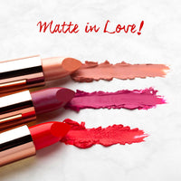 Just Herbs Ultra Matte Bullet Lipstick Nourishing Non Drying and Long Stay Lipsticks for Women 4 g (Sweet Sangria)
