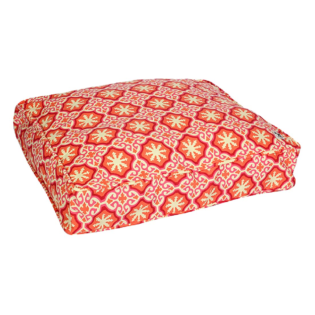 Molly Mutt Medium to Large Dog Bed Cover - Papillon Print - Measures 27x36x5 - 100% Cotton - Durable - Breathable - Sustainable - Machine Washable Dog Bed Cover