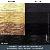 2.Oh! Italian- Charcoal Hair Color For Women & Men | Ammonia-Free DIY Semi Permanent Hair Color | Enriched with Argan Oil | Lasts upto 12-15 Washes | Pack of 2