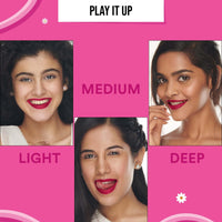 SUGAR POP Matte Lipcolour | Lasts Upto 8 hrs l Pink Lipstick for Women l Vitamin E Infused | Non-Drying, Smudge Proof, Long Lasting | 1.6ml - 24 Pinkbliss (Bright Pink)