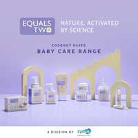 EQUALSTWO Baby Moisturizer, 500ml, 100% Natural Coconut based Daily Baby Skin Care Body Lotion for Nourishing Skin, All Skin Types, PH 5.5, Dermatalogically Tested, No Parabens No Sulphates, Pack 1