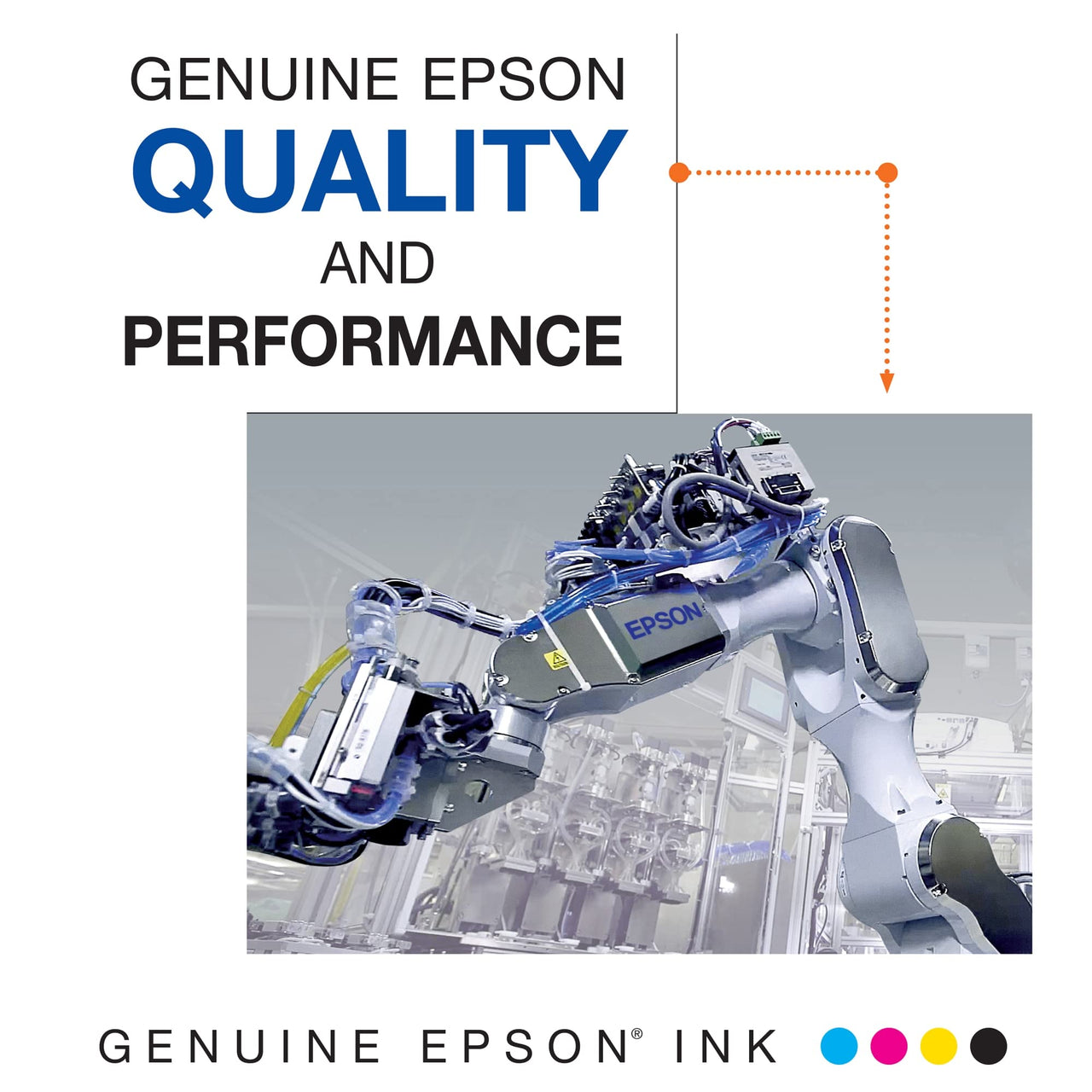 Epson 222 Claria Ink High Capacity Black Cartridge (T222XL120-S) Works with Workforce WF-2960, Expression XP-5200 Ink Cartridge